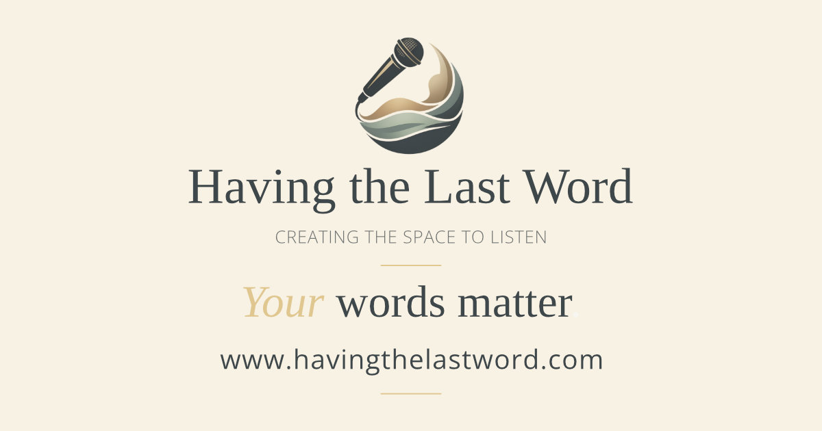 Having The Last Word